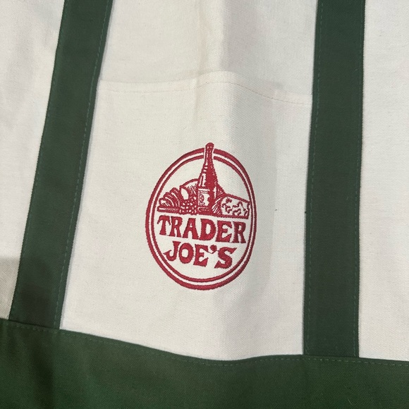 CLOSET CLOSING Trader Joe's Canvas Tote Bag NWT - Picture 2 of 5